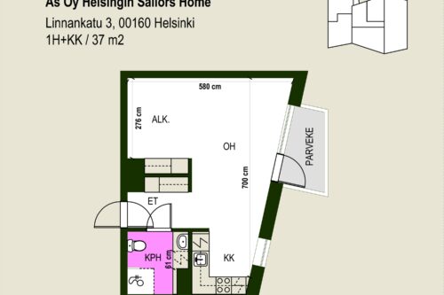 Linnankatu 3 B 27